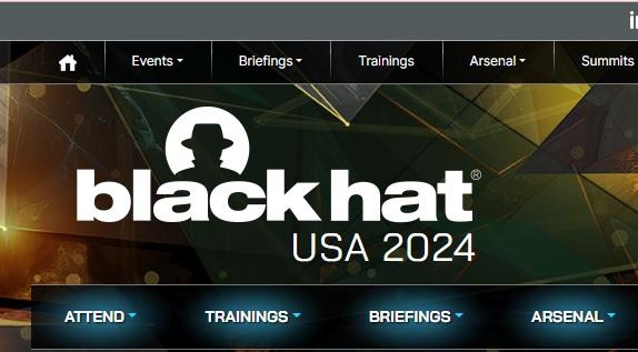 BlackHat conference logo